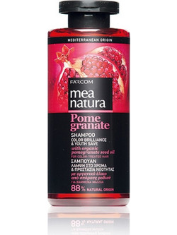 Farcom Mea Natura Pomegranate Color Brilliance & Youth Save Σαμπουάν για Προστασία Χρώματος για Βαμμένα Μαλλιά 300ml