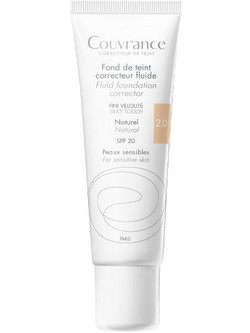 Avene Couvrance Fond de Teint Fluid 02 Naturel Liquid Make Up SPF20 30ml