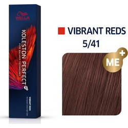 Wella Koleston Perfect Me+ Vibrant Reds 5/41 Καστανό Ανοιχτό Κόκκινο Σαντρέ Μόνιμη Βαφή Μαλλιών 60ml