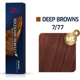 Wella Koleston Perfect Me+ Deep Browns 7/77 Ξανθό Καφέ Έντονο Μόνιμη Βαφή Μαλλιών 60ml