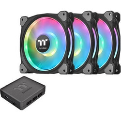 Thermaltake Riing Duo 12 Radiator Fan TT Premium Edition Case Fan 120mm RGB με Σύνδεση 9-Pin (USB 2.0) 3τμχ
