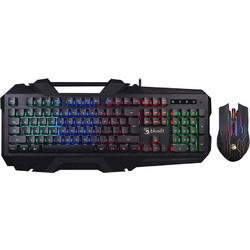 A4Tech Bloody Bld-B2500 Σετ Gaming Πληκτρολόγιο RGB Black