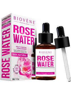 Biovene Rose Water Βιολογικό Ενυδατικό Λάδι Προσώπου με Τριαντάφυλλο 30ml