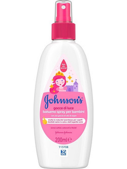 Johnson's Kids Shiny Drops Leave In Conditioner Spray για Επανόρθωση & Φριζάρισμα 200ml