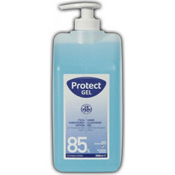 Protect Cleansing Gel 85% Αντισηπτικό Gel Χεριών με Αντλία 1lt