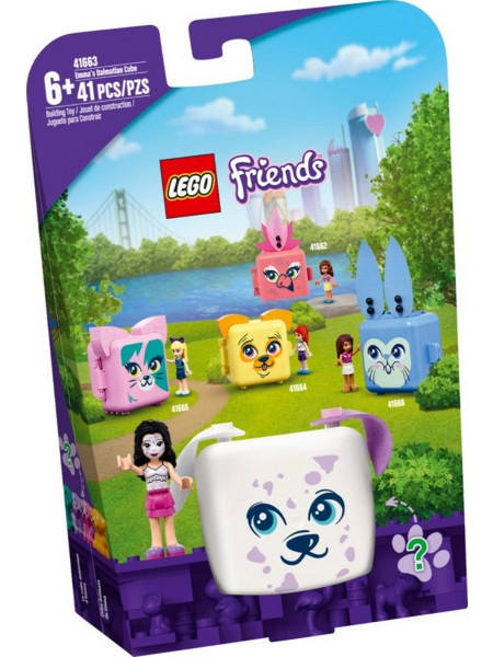 Lego Friends Κύβος Σκύλος Δαλματίας Της Έμμα για 6+ Ετών 41663
