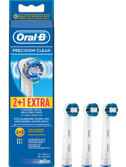 Oral-B Precision Clean Ανταλλακτικές Κεφαλές 3τμχ