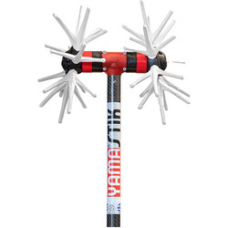 Yamastik X14 Ελαιοραβδιστικό Μπαταρίας Νιφάδα 400W 15V με Κοντάρι Carbon 2m 3.2kg