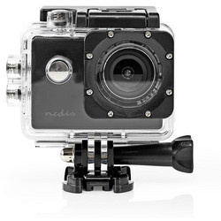 Nedis ACAM07BK Action Camera HD με Οθόνη 2" Μαύρη