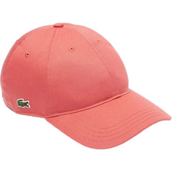 Lacoste Καπέλο Jockey Υφασμάτινο Κοραλί 3RK0440