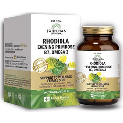 John Noa Rhodiola Evening Primrose B7 & Omega 3 30 Κάψουλες