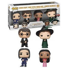 Funko Pop! Severus Snape, Harry Potter, Parvati Patil & Minerva McGonagall 4-Pack Harry Potter Exclusive