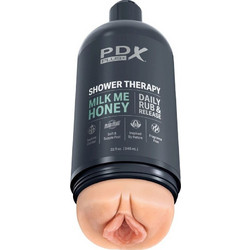 Pipedream PDX Discreet Shower Milk Me Honey Pocket Pussy & Sleeve Αυνανιστήρι