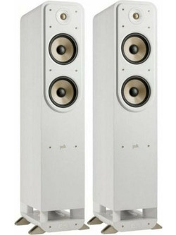 Polk Audio Signature Elite ES-55 Ζεύγος Ηχείων Hi-Fi Δαπέδου 200W 2.5 Δρόμων White
