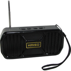 Kimiso KMS-05B Ηχείο Bluetooth 10W με Ραδιόφωνο Μαύρο