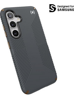 Speck Presidio2 Grip Back Cover Charoal Grey / Cool Bronze (Samsung Galaxy S24)