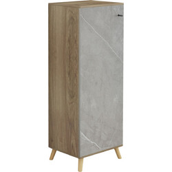 HomeMarkt Alvaro Παπουτσοθήκη Ξύλινη Sonoma 50x38x135cm HM8954.11