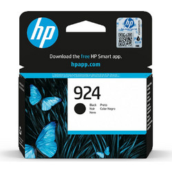 HP 924 Black Μελάνι Εκτυπωτή Inkjet 4K0U6NE
