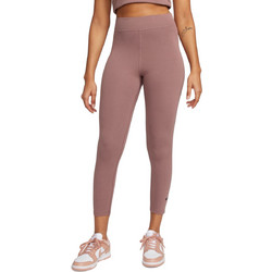 Nike Γυναικείο Κολάν 7/8 Ψηλόμεσο Βαμβακερό Nude DV7789-208