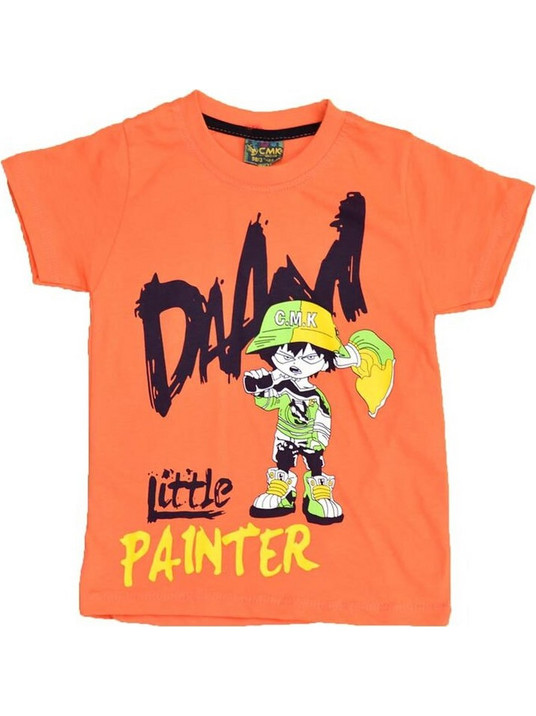 Potre Παιδικό T-Shirt Κοντομάνικο Πορτοκαλί 16046