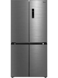 Midea MDRF632FIE46 Ψυγείο Ντουλάπα 474lt No Frost Υ177.5xΠ65.3xΒ83.3cm Inox