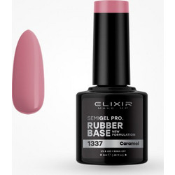 Elixir Semigel 1337 Base Coat Caramel Ημιμόνιμο Βερνίκι Νυχιών 8ml