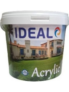 Ideal Τσιμεντόχρωμα Λευκό 10lt