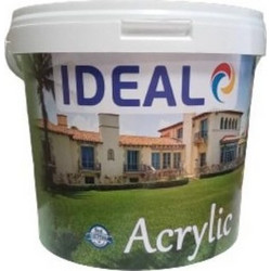 Ideal Τσιμεντόχρωμα Λευκό 10lt