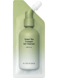 Hidehere Green Tea Collagen Cleanser Ενυδατικό Gel Καθαρισμού Προσώπου για Ακμή 25ml
