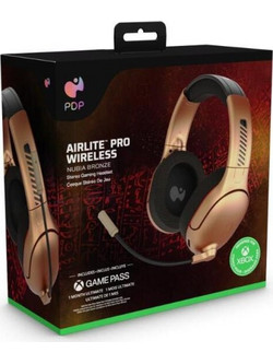 PDP Airlite Pro Ασύρματο Gaming Headset Over Ear Bronze