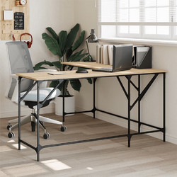 vidaXL Γωνιακό Γραφείο Ξύλινο 149x149x75cm 837583