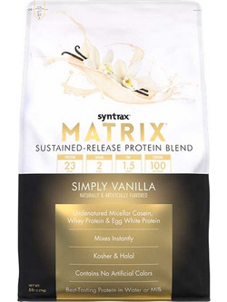 Syntrax Matrix Blend Simply Vanilla Πρωτεΐνη Ορού Γάλακτος Γράμμωσης 2.27kg