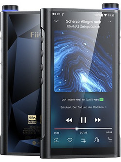 Fiio M15S MP4 Player 64GB με Οθόνη Αφής 5.5" με Bluetooth & Ραδιόφωνο Μαύρο