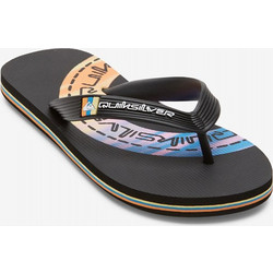 Quiksilver Molokai Art II Παιδικές Σαγιονάρες για Αγόρι Μαύρες AQBL100596