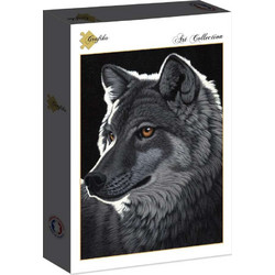 Puzzle Grafika Schim Schimmel Night Wolf 1000 Κομμάτια