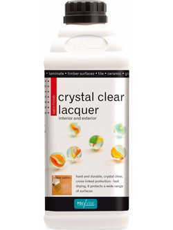 Polyvine Crystal Clear Lacquer Satin 0.1lt