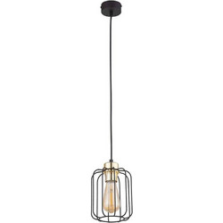 TK Lighting Galaxy Κρεμαστό Φωτιστικό Οροφής Μονόφωτο E27 Μαύρο 4714