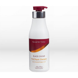 Mon Platin Black Caviar Total Repair Straightened Σαμπουάν για Επανόρθωση 500ml