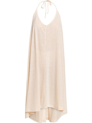 Roxy Sun Reflection Midi Καλοκαιρινό Καθημερινό Φόρεμα Εκρού ERJX603390-TEH0
