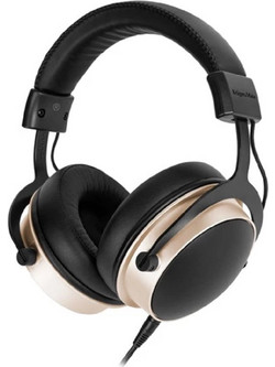 Kruger & Matz KM0887 Ενσύρματα Ακουστικά DJ Over Ear Μαύρα Χρυσά