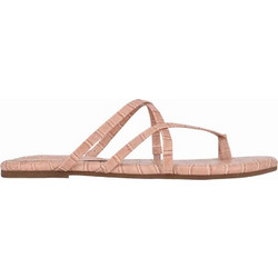 Nine West BRICE Γυναικεία Σανδάλια Suede Nude