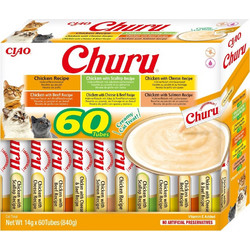 Inaba Churu Variety Box with Chicken 60x14gr