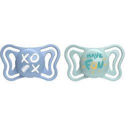 Chicco PhysioForma Light Ανατομικές Ορθοδοντικές Πιπίλες Σιλικόνης 6-16m Have Fun 2τμχ