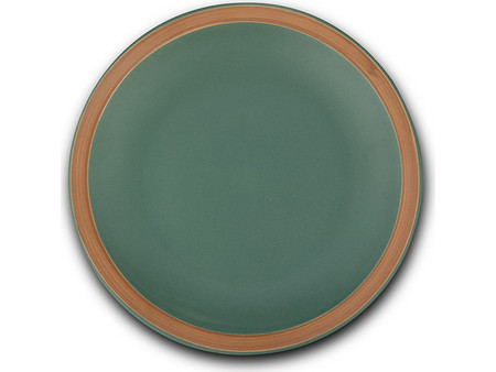 Nava Πιάτο Ρηχό Πήλινο Athena Green 27cm 10-141-060