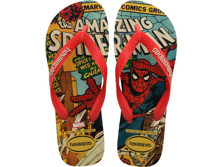 Havaianas Top Marvel Classics Παιδικές Σαγιονάρες για Αγόρι Κόκκινες 4147012-8746
