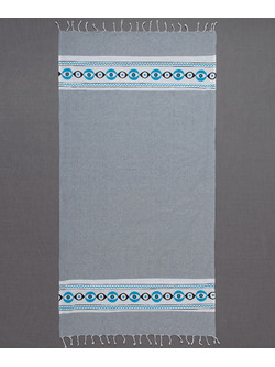 Pestemal Πετσέτα Θαλάσσης Γκρι 90x180cm nkp707