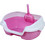 Pet Interest Λεκάνη Γάτας με Κόσκινο Ροζ Μ40xΠ30xΥ18cm