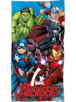 SUMMERtiempo Avengers Παιδική Πετσέτα Θαλάσσης Microfiber 70x140cm 623017