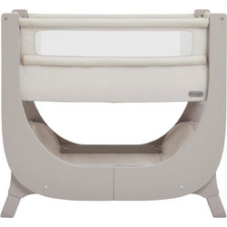 Shnuggle Air Lite Λίκνο με Στρώμα & Πλαϊνό Άνοιγμα Μπεζ