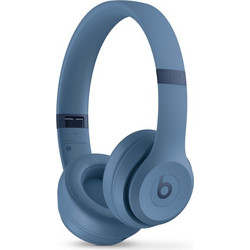 Beats Solo 4 Ασύρματα Bluetooth Ακουστικά Sports On Ear Γαλάζια